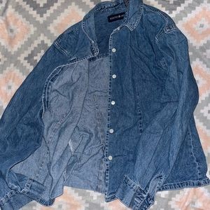 Mountain Lake Jean Jacket size large